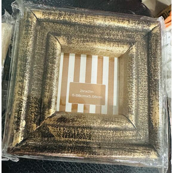 New - Mini Accent Frames- 3 pcs - Picture 2 of 2